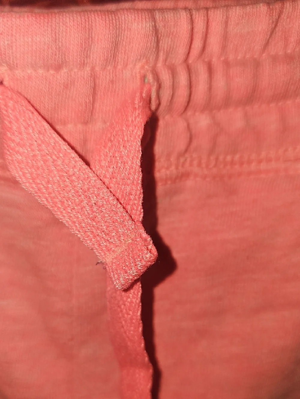 Old Navy Girls Coral Pink Drawstring Athletic Shorts Size 8